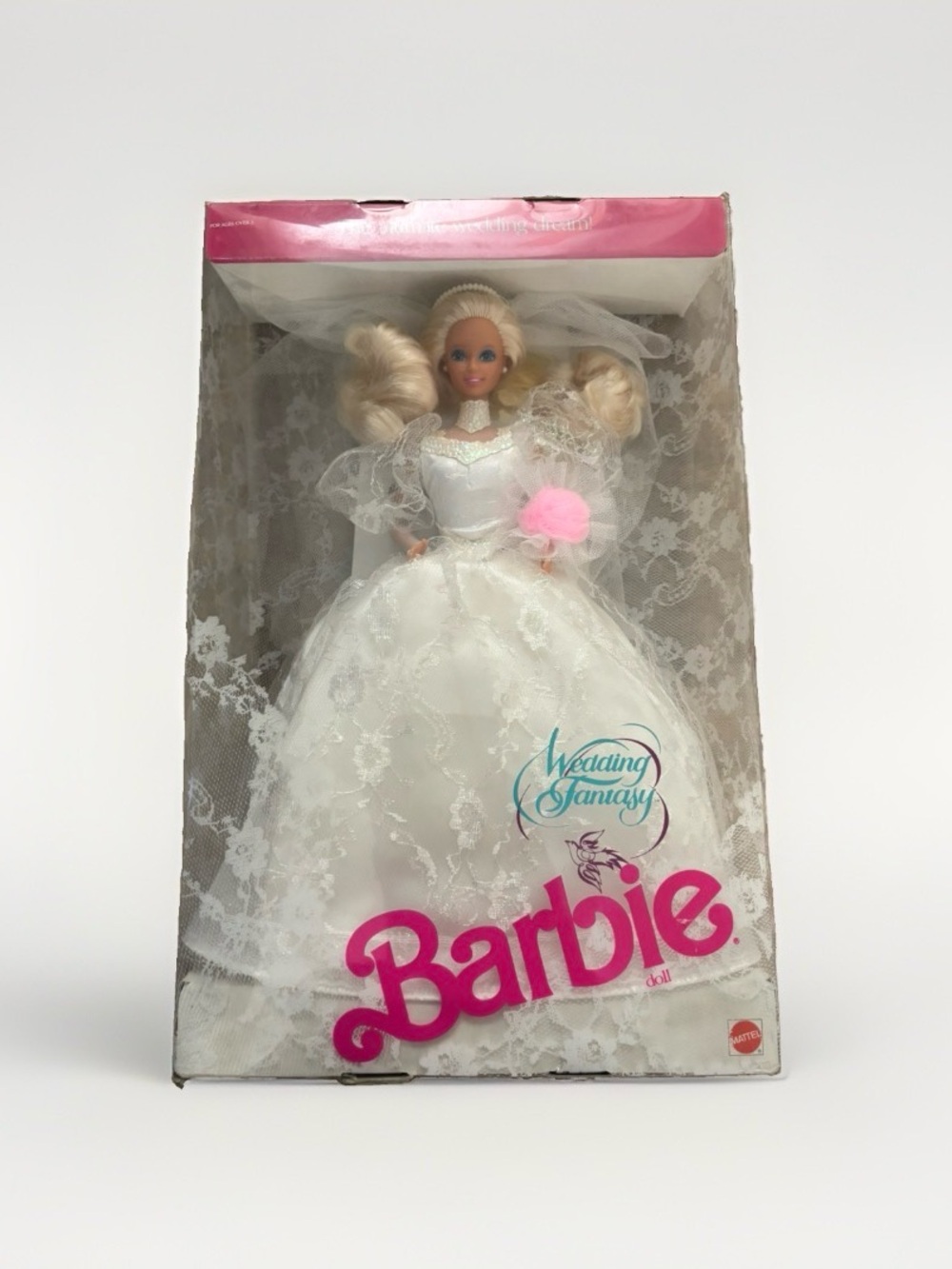Vintage 1989 Wedding Fantasy Barbie Doll #02125 Bride The Ultimate Dream New EC